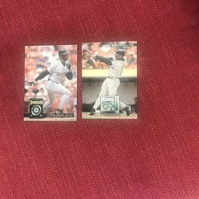 2 Ken Griffey Jr Donruss Cards: 1996 #338- 1998 #28  Mariners      HOF
