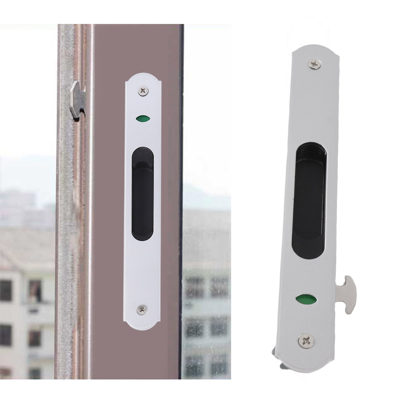 Modern Sliding Door Lock Catch Durable Hardware For Home Security Excellent