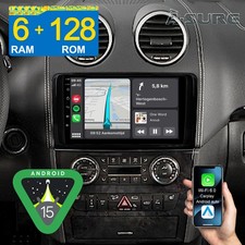 Android 15 Carplay GPS 6+128GB Navi Radio für Mercedes W164 ML-Klasse M-Klasse Android 15 Carplay GPS 6+128GB Navi Radio für Mercedes W164 ML-Klasse M-Klasse