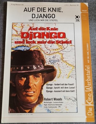 DKW-Film-Archiv-Folder: ROBERT WOODS in ''Auf die Knie, DJANGO und leck...'' #1918