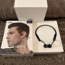 SHOKZ OpenRun MINI Wireless Bluetooth Bone-Conduction Sport Headphones - Black