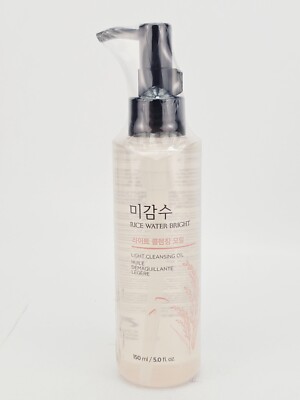 TheFaceShop Rice Water Bright Light Cleansing Oil 5 oz Pump BB8/27