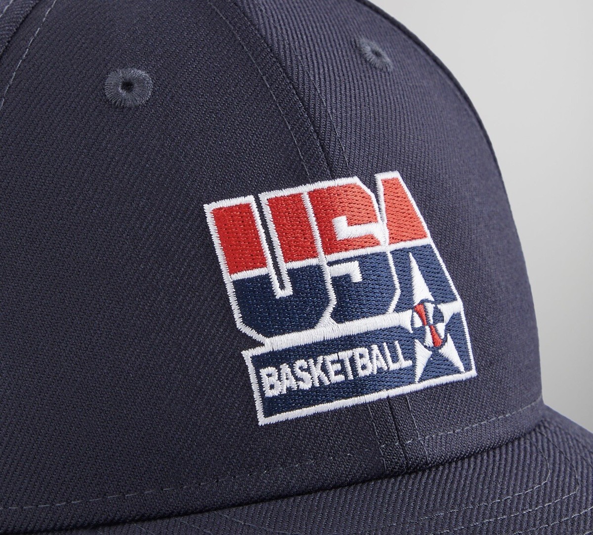 KITH USA BASKETBALL NEW ERA LOW PROFILE FITTED SZ 7 3/8