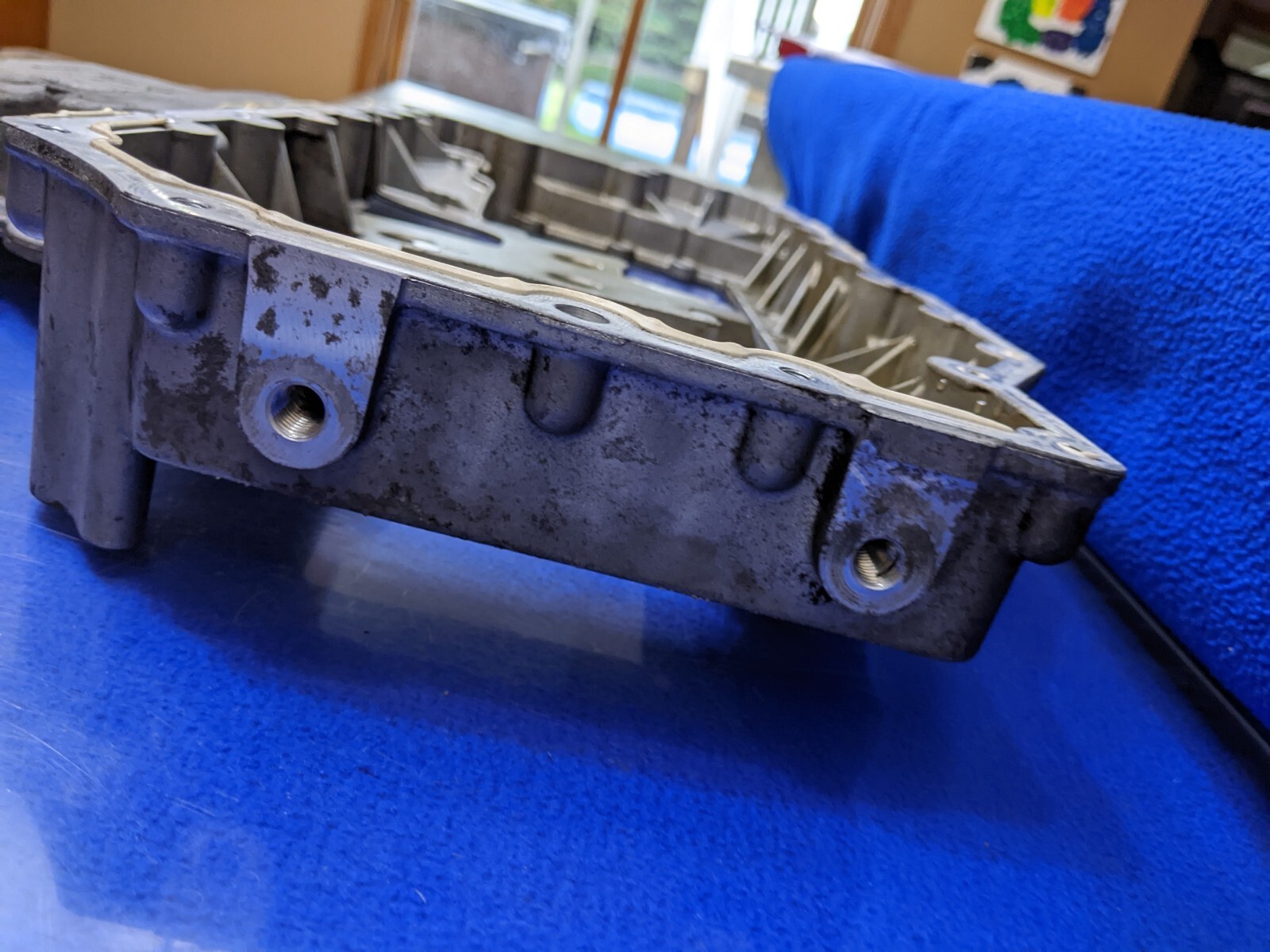 6.0L W12 upper oil pan Bentley Continental Flying Spur oem