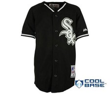 NWT Majestic Chicago White Sox MLB Youth Cool Base Batting Practice Jersey