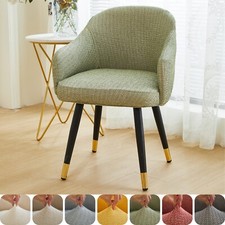 Sedia da Pranzo Ciniglia Girevole Accento Copripoltrona Ufficio Scrivania Sedia Decorazione