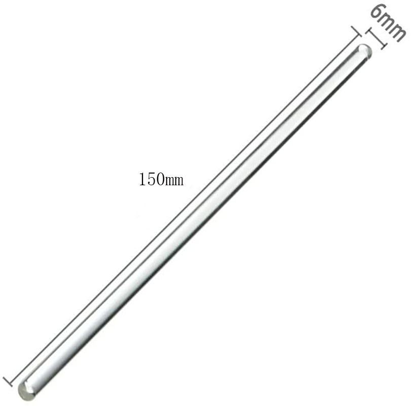 8Pcs Glass Stirring Rods for Lab Use Stir Bar Stirrer Laboratory