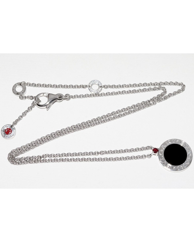 Pre Loved Bvlgari Bzero1 Black Ceramic Pendant Necklace 18k Rose