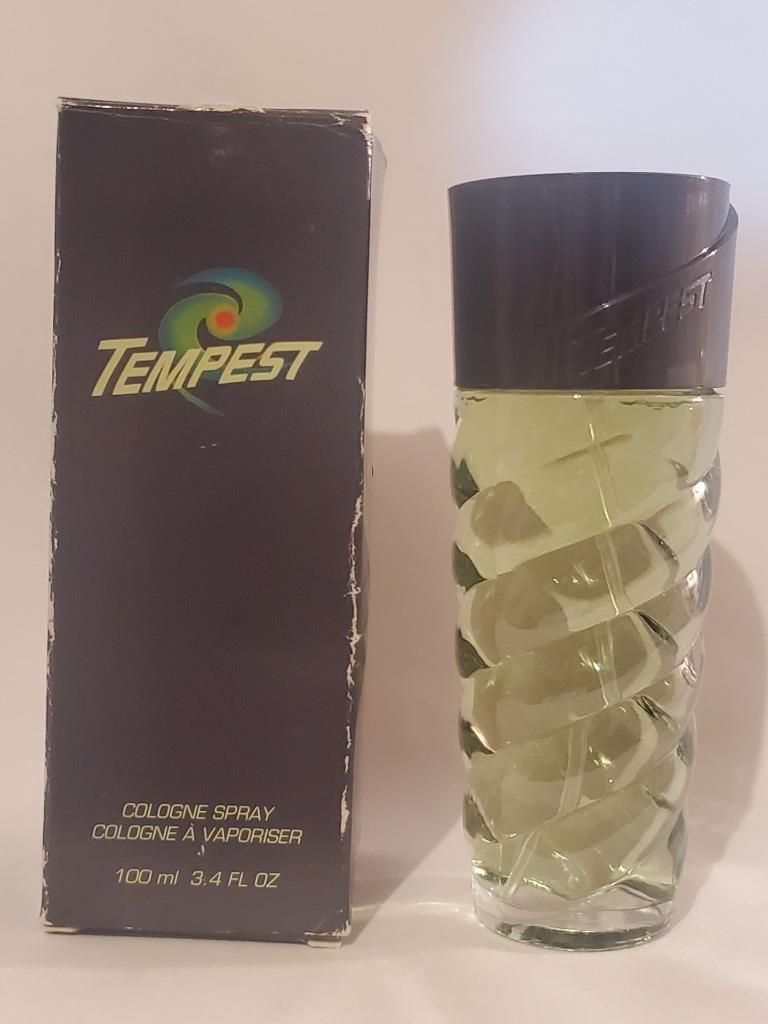 Vintage AVON *TEMPEST* HUGE 3.4oz 100ml COLOGNE SPRAY VERY RARE! *FREE SHIPPING*