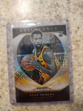 2021 Panini /25 Prizm Draft Picks #2 Evan Mobley Mojo Prizm Brilliance RC
