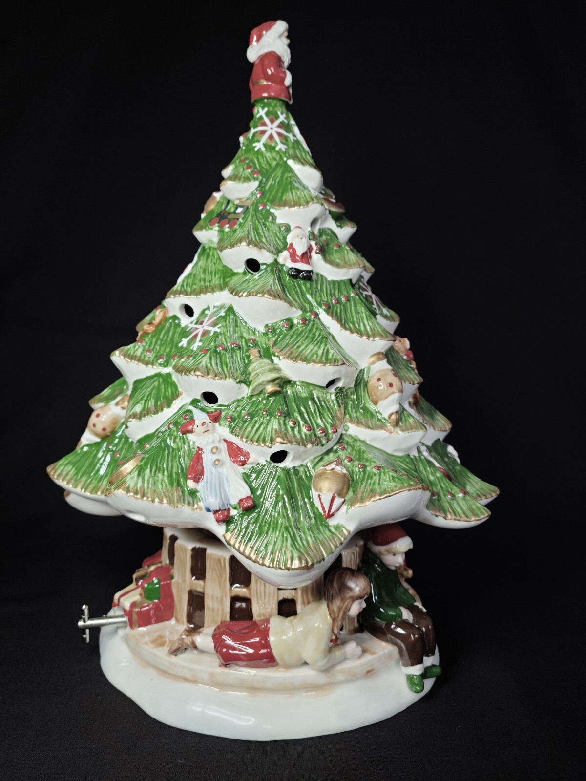 Villeroy & Boch Large Christmas Tree Musical Tea Light Holder eBay