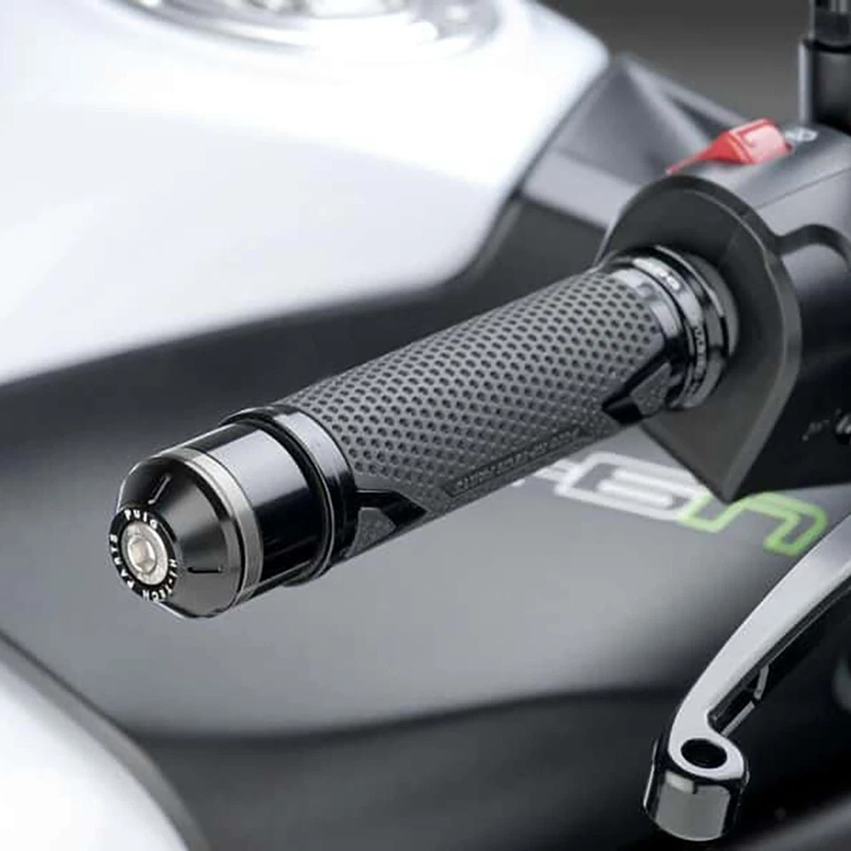 Estremità del manubrio per Kawasaki Z 900 RS 18-21 Puig 8074N Coppia nero - Immagine 2 di 3