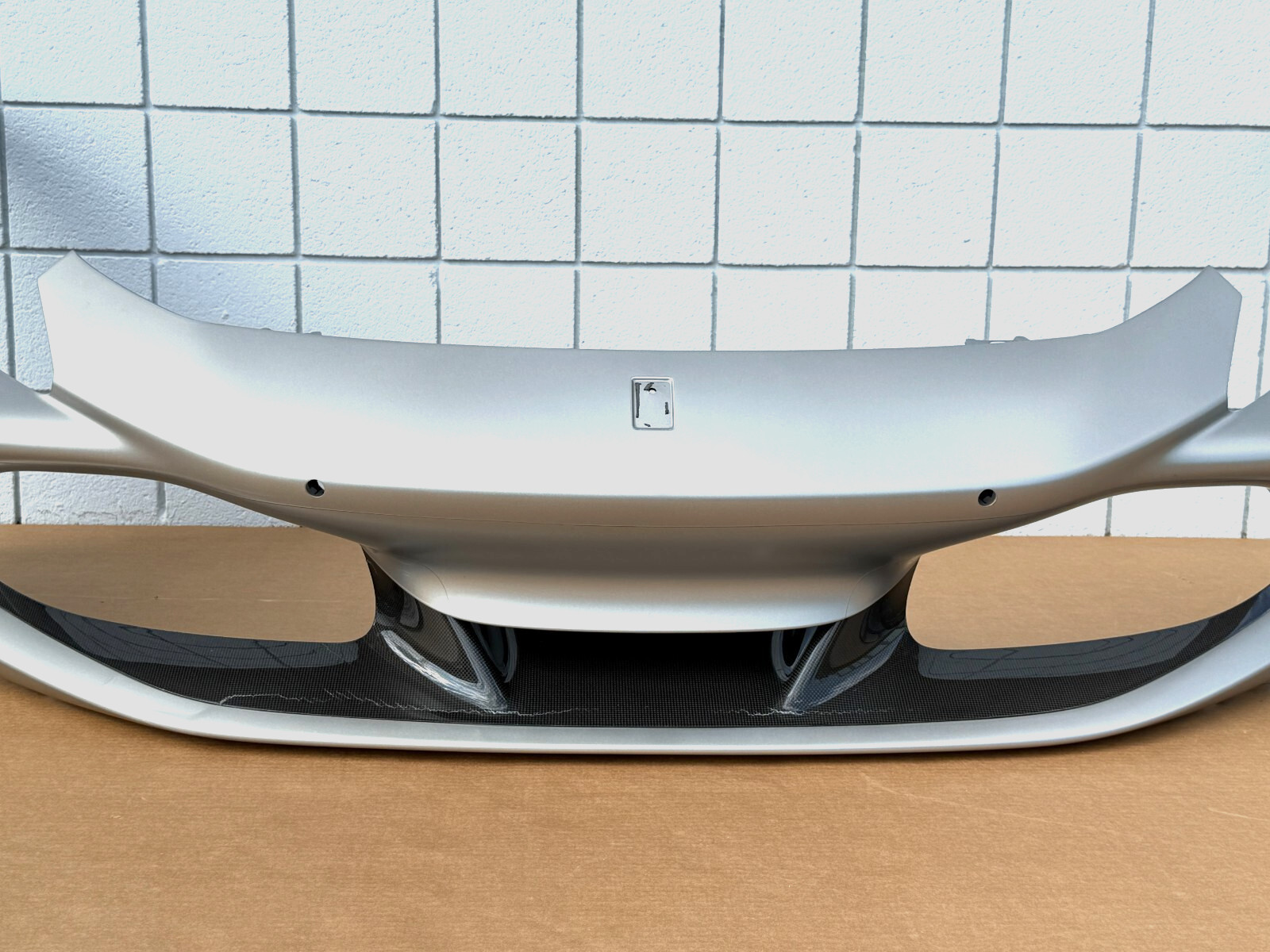 Nice! 2020-2023 Ferrari F8 Tributo / Spider Carbon Front Bumper Cover OEM