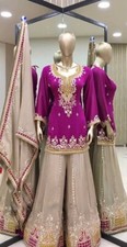 Women Eid Dress Pakistani Salwar Kameez Ready made Suits Wedding Party 3 Piece
