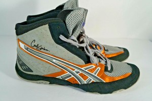 cael sanderson wrestling shoes