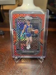 2022 Panini Prizm Basketball Red Power John Stockton #292