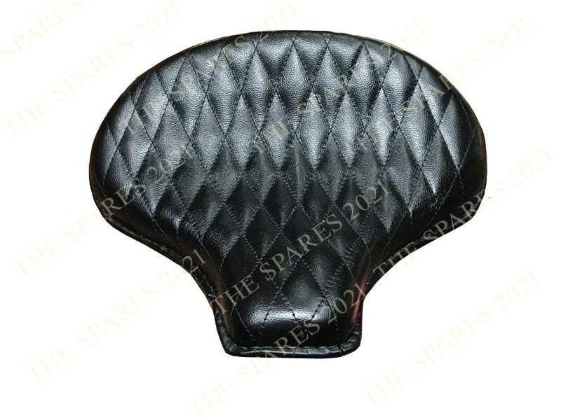 Spring Tractor Seat Diamond Stitched Leather Fit For Harley