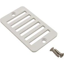 SP1019BA Grate, Hayward Deck Drain SP1019, w/ Screws, White