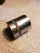 Vintage INDESTRO  Super  1/2" Dr.   1- 1/8" Socket 12 pt. USA 1236