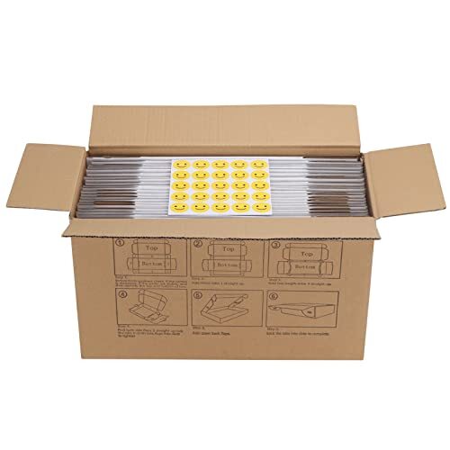 9x6x3 Small Shipping Boxes With Arch Opening - Set Of 6 Brown Cardboard Mailing Boxes For Small Business, Jewelry, Crafts & Gifts