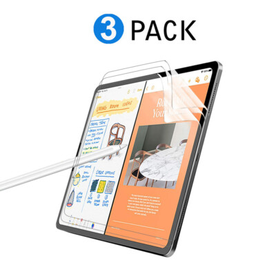 Touch Soft Film Screen Protector 3Packs for Apple iPad Pro 11'' 12.9'' 2022/2021