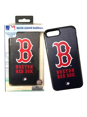 MLB BOSTON RED SOX Hard Protective Phone Case for the iPhone 6P/7P/8P, XS-MAX