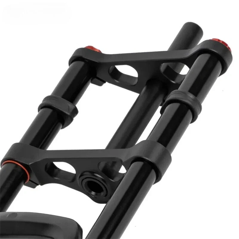 Suspension Snow Fork For Fat Bike 26*5.0 tire 150*15mm Thru Axle Front Air Fork - Image 3 of 4