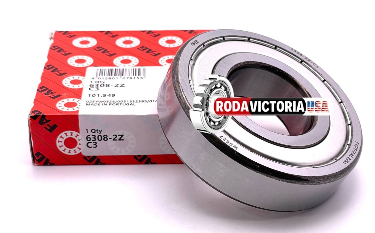FAG 6308 ZZ C3 DEEP GROOVE BALL BEARING 40x90x23mm | eBay