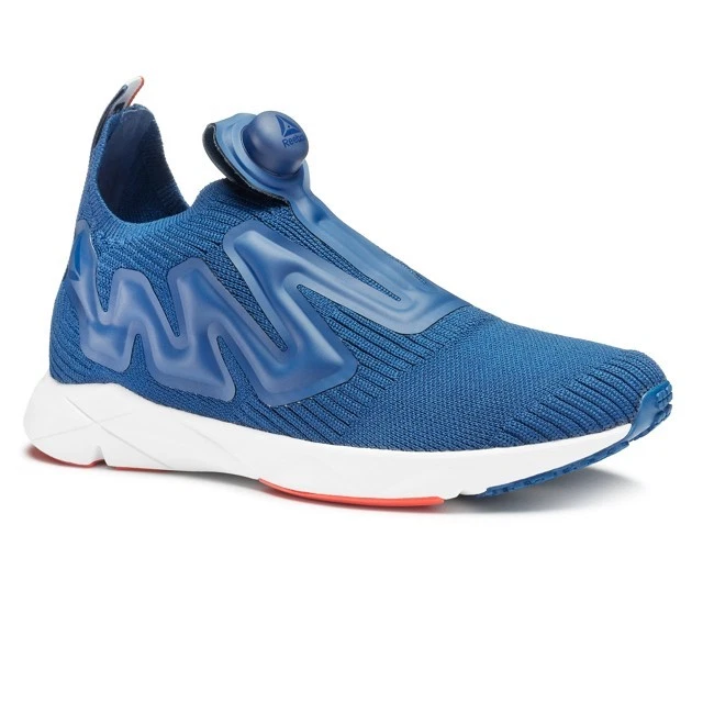 Chaussures pour hommes style suprême Reebok Pump (Archive/bunker bleu/carot) CN2709