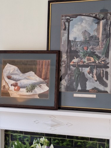 Original 20th Century British Watercolour, Fish Still Life, Framed H38xW47cm - Picture 22 of 23