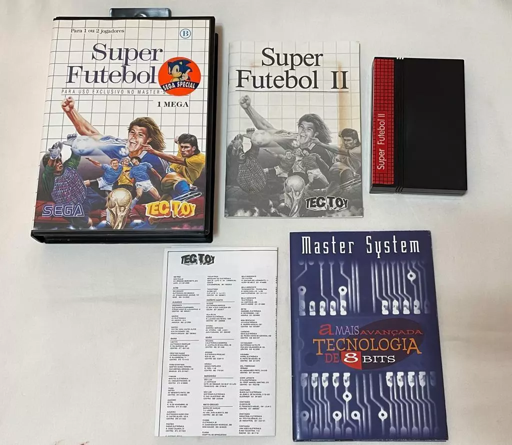 Jogo Super Futebol II - Master System - Sebo dos Games - 10 anos!