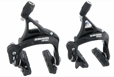 Rennradbremsen Set Sram Apex schwarz vorn und hinten