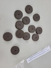 12 Pcs. Cratex 86M Medium Rubberized Abrasive Grinding Polishing Wheel Q86-M