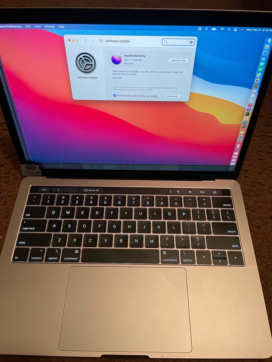 macbook pro 2019 13 inch touch bar A2159 | eBay