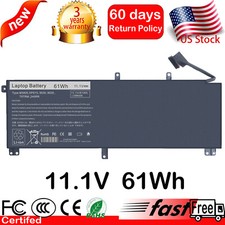 Battery for Dell XPS 15 9530 Precision M3800 T0TRM TOTRM H76MV 7D1WJ 0H76MY 61Wh