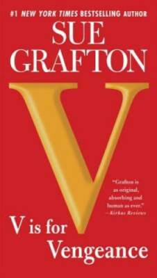 #ad V is for Vengeance Kinsey Millhone Paperback By Grafton Sue VERY GOOD $4.08