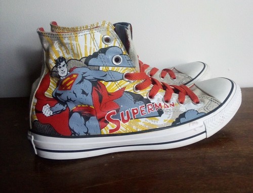 superman chuck taylors