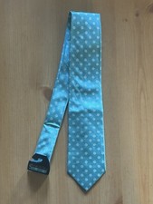 Brooks Brothers Mint Green With White Floral 100 Silk Men's Necktie 58"