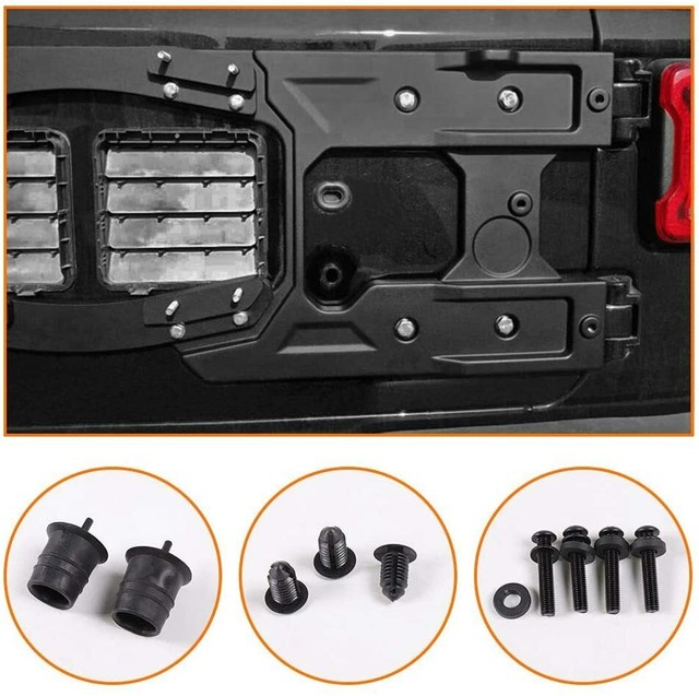 Oversized Enhance Spare Tire Mounting Bracket Kit for Jeep JL Wrangler