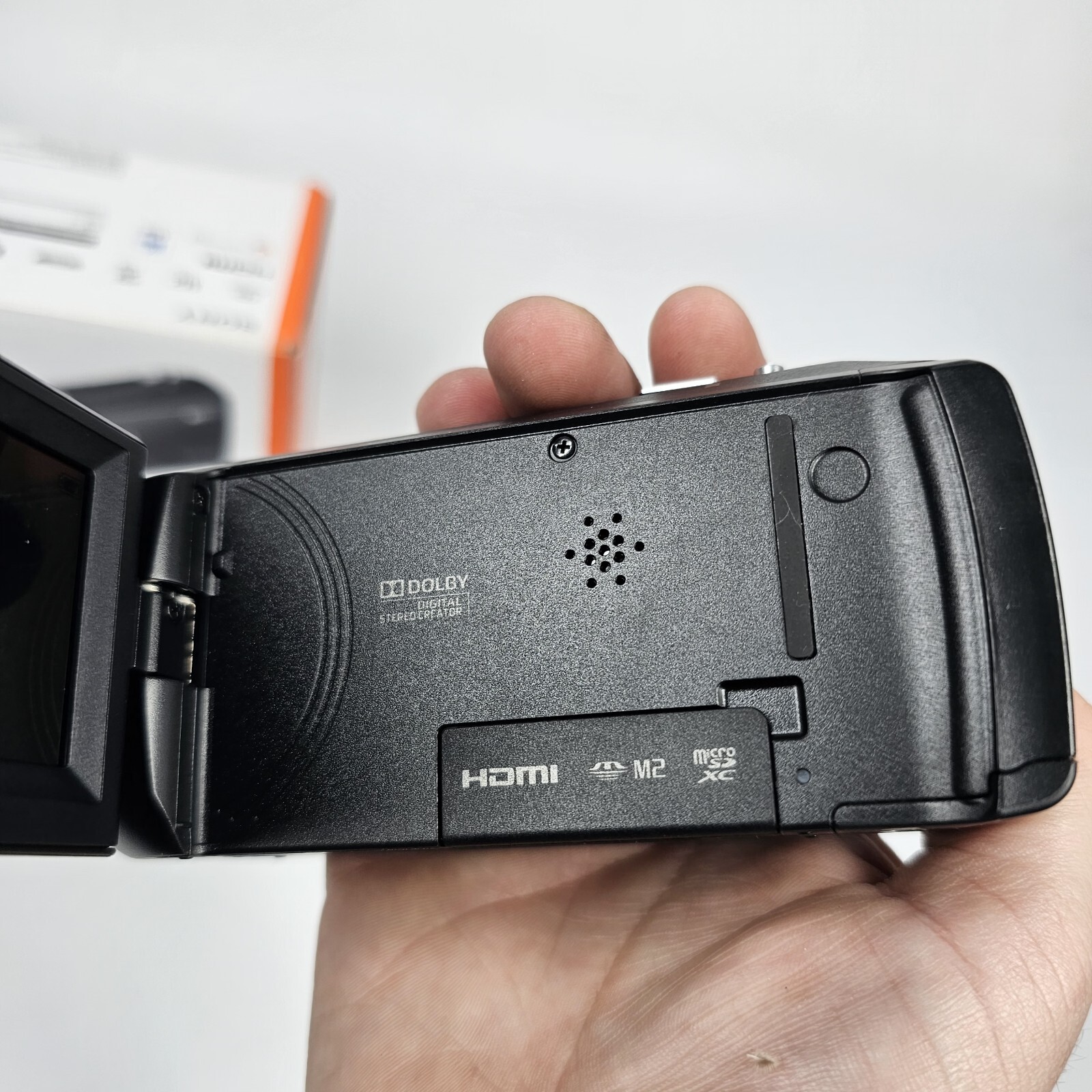 Sony Handycam HDRCX405 Black 60x Zoom 9.2 Megapixel MP4 Full HD