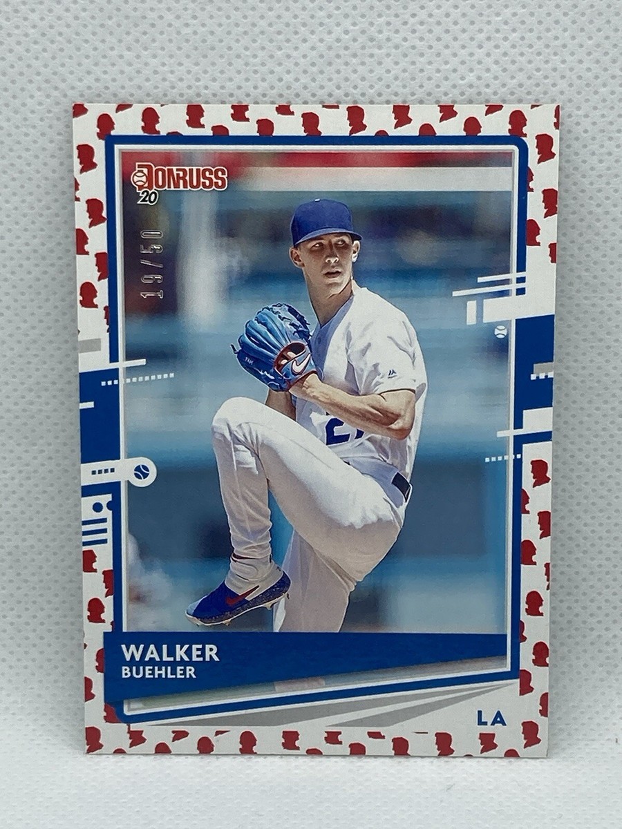2020 Donruss #62 Walker Buehler Presidential Collection /50
