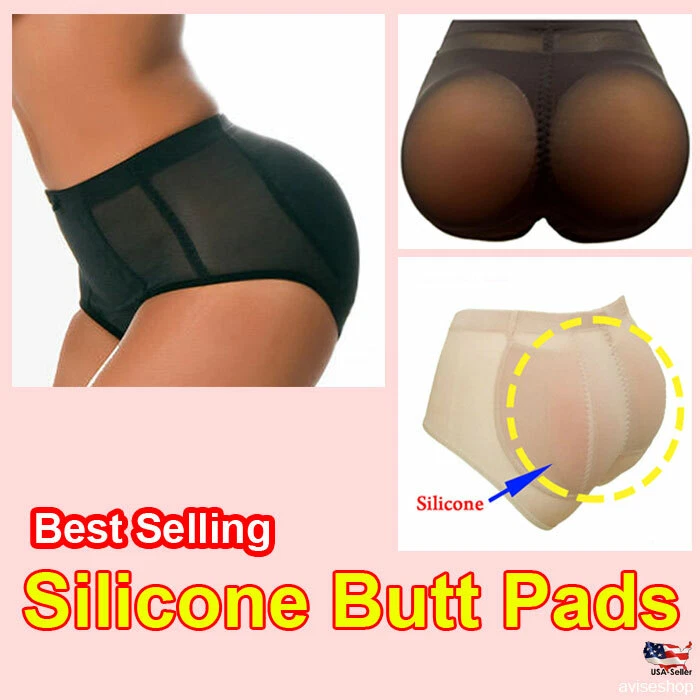 Best #1 Big SIlicon Butt Padded Enhancer Removable Pads PANTIES