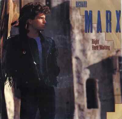 Richard Marx Right Here Waiting Vinyl Single 7inch NEAR MINT Emi Usa