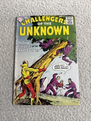 Challengers Of The Unknown #5 DC Comics 1958 Silver Age
