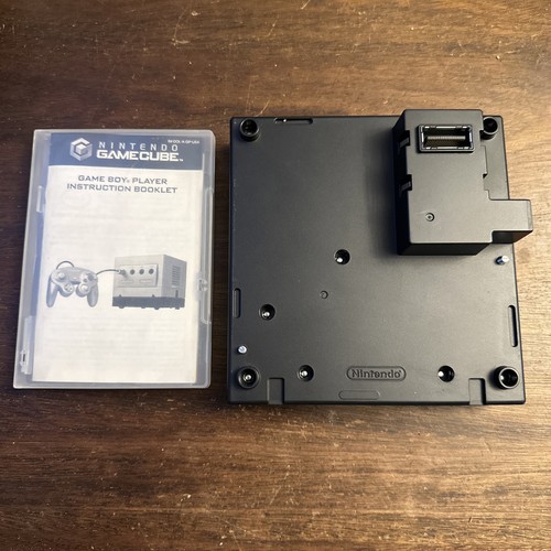 Nintendo Gamecube Gameboy Player Adapter mit Start-Up Disc - getestet - original