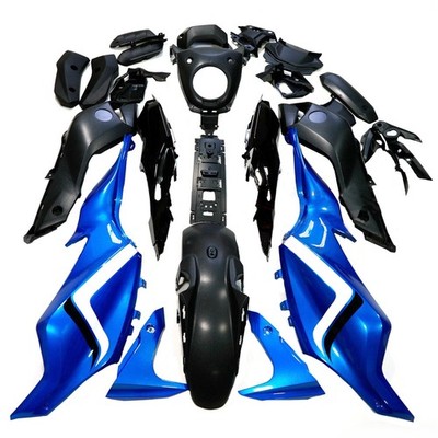 Amotopart Fairing Kit For Yamaha MT-07 / FZ-07 2012-2017 Black White Blue