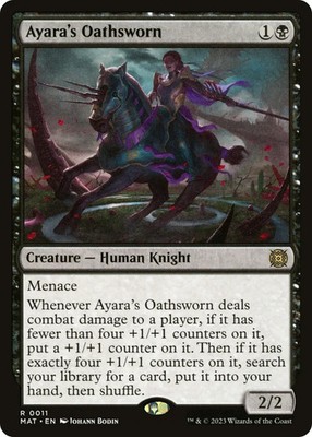 MTG Ayara's Oathsworn [March of the Machine: The Aftermath] Near Mint pack fresh
