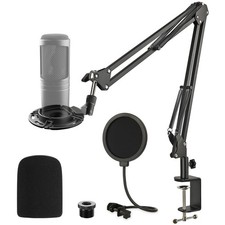 Audio Technica AT2020 Mic Stand, AT2020 Mic Boom Arm Suspension Scissor Stand...