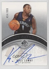 2006-07 SP Authentic Authentics 494/999 Kyle Lowry #114 Rookie Auto RC a8r