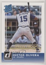2016 Panini Donruss Rated Rookies Press Proof Gold 8/99 Hector Olivera #42 tj0